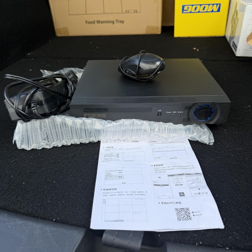 FOERS N6708HE5-POE 8CH H.265 NVR PoE IP Security System 500GB HDMI VGA - Picture 13 of 15